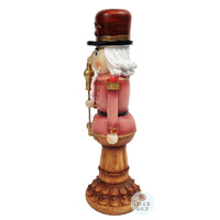 30cm Pink Nutcracker On Stand image