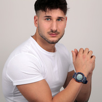 Digital EX35 Collection Blue and Orange Watch By  SECTOR image