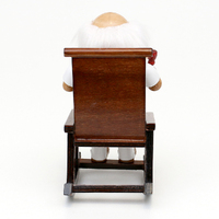 15cm Opa in Rocking Chair German Incense Burner image