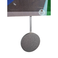 Blue Birds Modern Battery Cuckoo Clock 30cm By AMS image