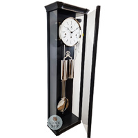 87cm Black 8 Day Mechanical Regulator Wall Clock By HERMLE image