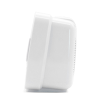10cm Ada White Analogue Alarm Clock By ACCTIM image