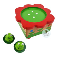 Frog Music Box With Spinning Animals (Merrily We Roll Along) image