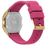 32mm Digit Retro Collection Raspberry Pink & Gold Digital Womens Watch By ICE-WATCH image