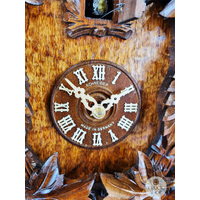 Leaves 8 Day Mechanical Carved Cuckoo Clock 51cm By SCHNEIDER image