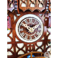 Clock Peddler 8 Day Mechanical Chalet Cuckoo Clock 33cm By SCHNEIDER image