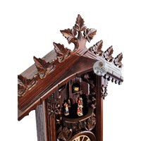 Railroad House Mahogany 8 Day Mechanical Cuckoo Clock 101cm By HERR image