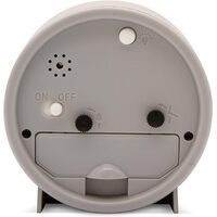 9cm Gaby Mocha Analogue Alarm Clock By ACCTIM image