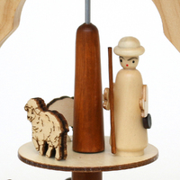 31cm Two Tier Nativity Christmas Pyramid image