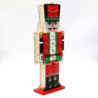 46cm Soldier Nutcracker Advent Calendar image