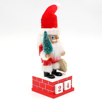 20cm Santa Claus Advent Calendar Nutcracker image