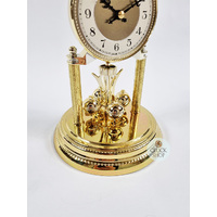 23cm Gold Anniversary Clock With Two-Tone Dial By HALLER image