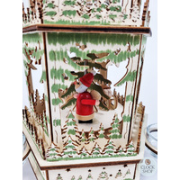 48cm Two Tier Angels Christmas Pyramid image