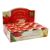 8.5cm Christmas Flower Scented Candle image