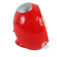 12cm Red Minnie Mouse Musical Analogue Alarm Clock By DISNEY image