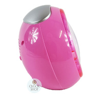 12cm Pink Minnie Mouse Musical Analogue Alarm Clock By DISNEY image