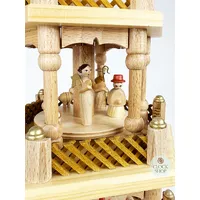 59cm Four Tier Electric Nativity Christmas Pyramid By Richard Glässer image