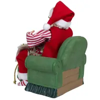 28cm Sitting Santa Claus In Armchair image