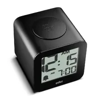 7.7cm Black Speaking Digital Alarm Clock By BRAUN image