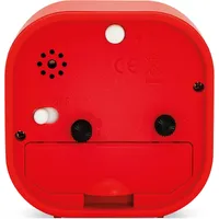 8cm Robyn Jam Red Analogue Alarm Clock By ACCTIM image