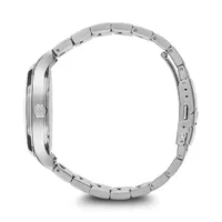 42mm Attitude Stainless Steel Mens Swiss Quartz Watch With Blue Dial By WENGER image