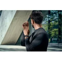 43mm Terragraph Mens Black Chronograph Stainless Steel Swiss Quartz Watch By WENGER image