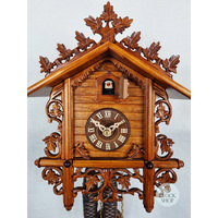 Railroad House 1 Day Mechanical Cuckoo Clock 27cm By ROMBA image