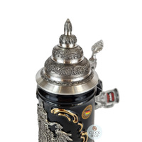 Deutschland Pewter Eagle Beer Stein 0.5L By KING image