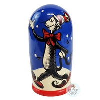 The Cat In The Hat Russian Dolls- Blue 11cm (Set Of 5) image