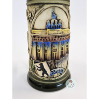 Berlin Wall Beer Stein With Genuine Berlin Wall Piece On Lid 0.3L By KING image