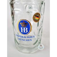 Hofbräuhaus München Glass Beer Mug 0.5L By KING image