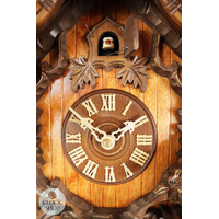 Moving Birds 8 Day Mechanical Chalet Cuckoo Clock 37cm By ROMBA image