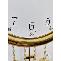 68cm Polished Brass 8 Day Mechanical Wall Clock By HERMLE image