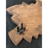 Wooden Carved Top For Cuckoo Clock Clip On 165mm image
