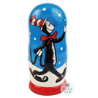 The Cat In The Hat Russian Dolls- Dark Blue 17cm (Set Of 5) image