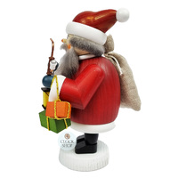 19cm Santa & Presents German Incense Burner By Seiffener image