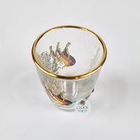 Shot Glass With German Coat Of Arms & Flags image