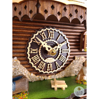 Beer Drinker Battery Chalet Cuckoo Clock With Dancers 35cm By TRENKLE image