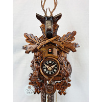 After The Hunt 1 Day Mechanical Carved Cuckoo Clock 33cm By ENGSTLER image
