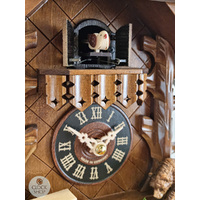 Bears Battery Chalet Cuckoo Clock 25cm By ENGSTLER image