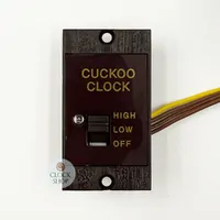 'Q' Quartz Cuckoo Clock Movement By ENGSTLER (Bird Motor Not Included) image