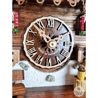 Wood Chopper 1 Day Mechanical Chalet Cuckoo Clock 27cm By ENGSTLER image