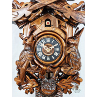 Before The Hunt 8 Day Mechanical Carved Cuckoo Clock 40cm By ENGSTLER image
