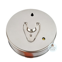 10.3cm Silver Barometer By FISCHER image