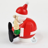 8cm Santa German Incense Burner By Richard Glässer image
