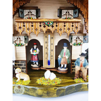 22cm Chalet Weather House With Grandpa By TRENKLE image
