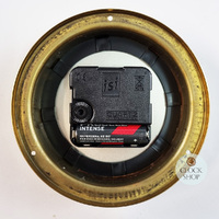 12.5cm Polished Brass Quartz Tide Clock By FISCHER image