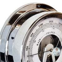 12.5cm Chrome Barometer By FISCHER image