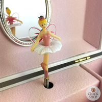 Floral Musical Jewellery Box With Fairy & Drawer (Tchaikovsky-Waltz Of The Flowers) image
