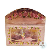 Purple Ballerina Musical Jewellery Chest With Dancing Ballerinas (Tchaikovsky- Swan Lake) image